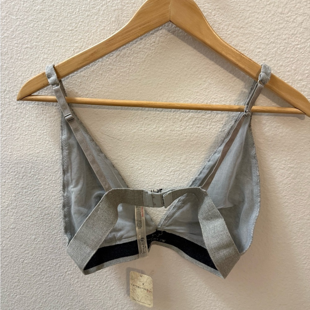 NWT We The Free Gray Bralette size M - Picture 3 of 4